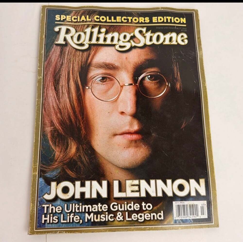 Rolling Stone John Lennon Special Collectors Edition Magazine